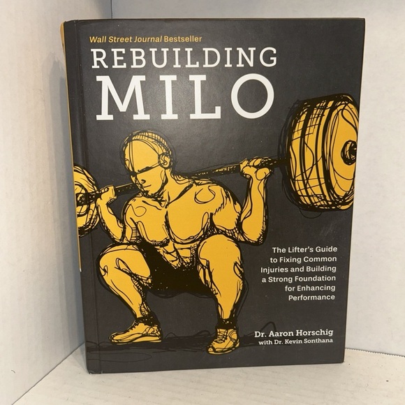 NWT Hardback Book Rebuilding Milo by Aaron Horschig Fitness Guide - Picture 4 of 4